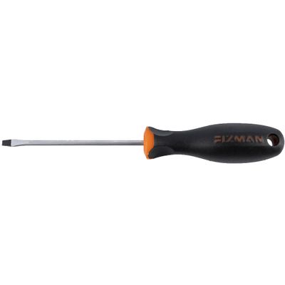 FIXMAN S/driver Slotted 3x0.5x75mm Crv With Ergonomic H&le